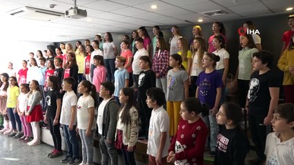 Alkışlar Nilüfer Çocuk Korosu’na