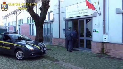 Valmontone - La GdF ispeziona un immobile e trova un tesoro clandestino (12.12.19)