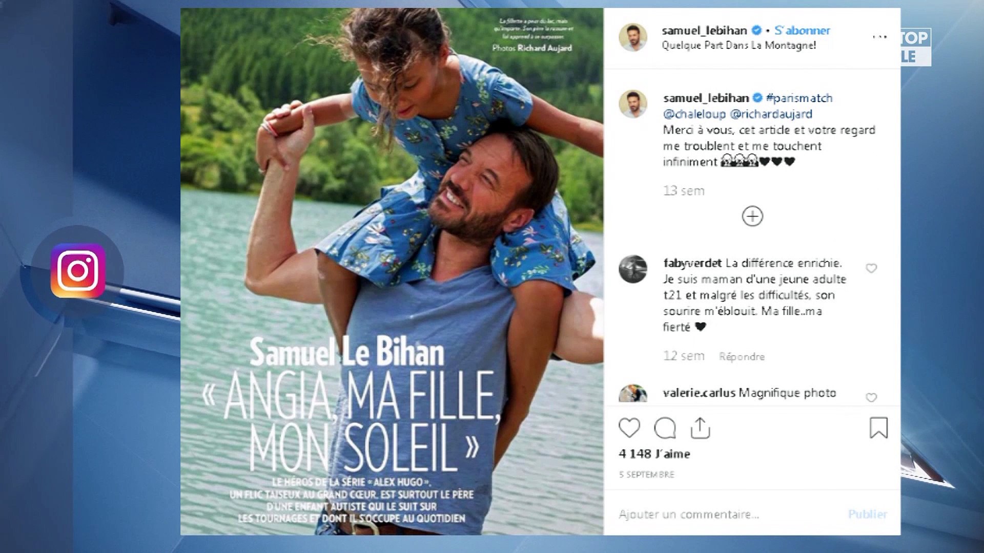 Samuel Le Bihan Papa D Une Fille Autiste Comment Il L Aide Au Quotidien Video Dailymotion