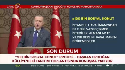 100 bin Sosyal Konut Projesi