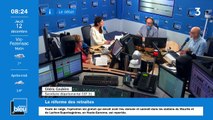 Débat sur les retraites entre Monique Iborra, députée LREM de Haute-Garonne et Cédric Caubère, secrétaire départemental de la CGT