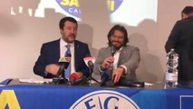 Matteo Salvini inaugura la nuova sede della Lega a Catanzaro 12.11.19