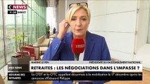 Réforme des retraites - Marine Le Pen: 