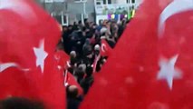 Muharrem incenin luleburgazda düzenlediği anayasa değişikliği için evet hayır mitingi cumhuriyet halk partisi
