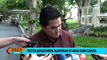 Akun Twitter @digeeembok Dilaporkan oleh Garuda Indonesia