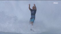 [스포츠 영상] 47세 베테랑 서퍼의 '10점 만점' 서핑