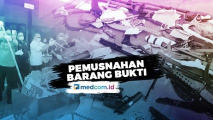 Pemusnahan Barang Bukti Kejaksaan Negeri Jakarta Utara