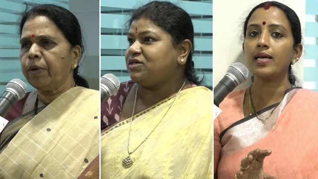 Watch BJP Mahila Morcha Activists Ready For Samme Over Liquor || Oneindia Telugu