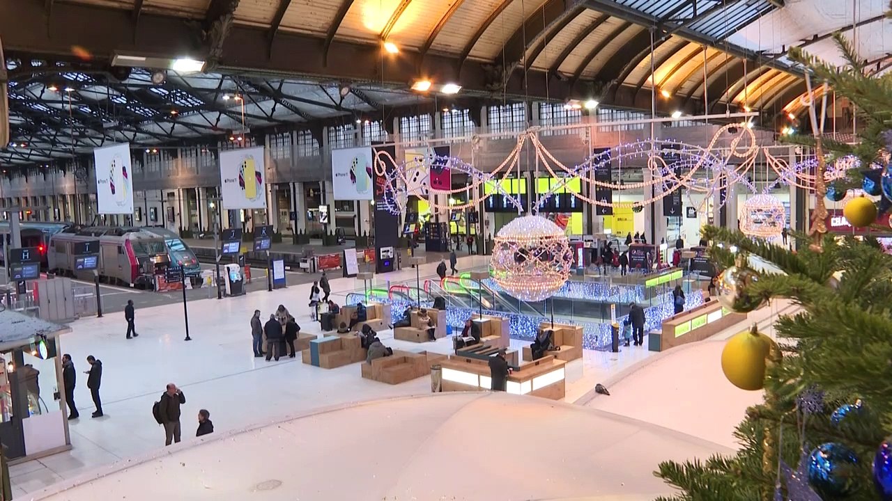 Retraites: nouvelle journée de grève Gare de Lyon, des usagers dénoncent une "prise d'otage"
