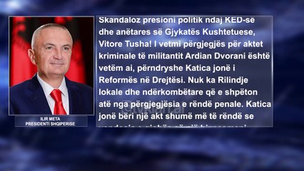 Xhafaj: Xhaferllari smund te jete anetare e Kushtetueses