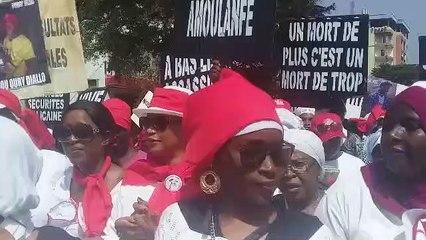 Conakry: Marche des femmes contre les tueries