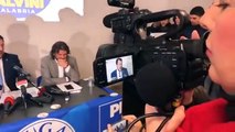 Salvini a Catanzaro, all’inaugurazione della nuova sede della Lega (12.12.19)