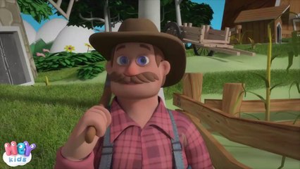 Dedemin Bir Çiftliği Var  Hayvanları Öğreniyoruz Bebek Şarkıları