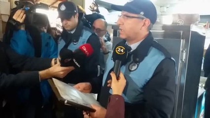 Ümraniye'deki okul kantinlerinde "şırınga çikolata" denetimi yapıldı