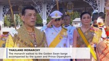 Thai king officially enthroned in Royal Barge ceremony