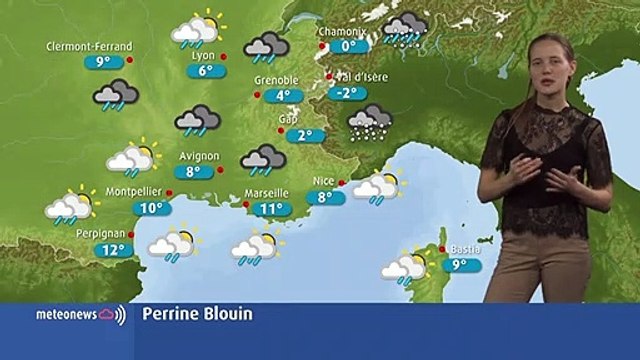 Votre météo du vendredi 13 décembre : les Alpes sous la neige