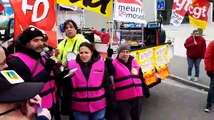 3e journée de mobilisation contre la réforme des retraites à Nancy