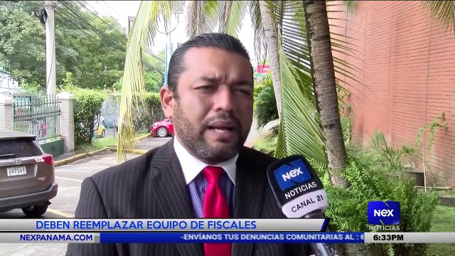 Deben reemplazar equipo de fiscales - Nex Noticias