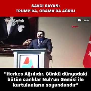 Savcı Sayan'dan Obama ve Trump açıklaması