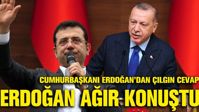 Cumhurbaşkanı Erdoğan’dan Ekrem İmamoğlu’na çok sert Kanal İstanbul cevabı!
