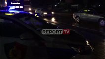 Report TV -Aksident në hyrje të Fushë  Krujës, furgoni i mallrave përplas për vdekje endacaken