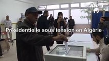 Présidentielle sous tension en Algérie, manifestation à Alger