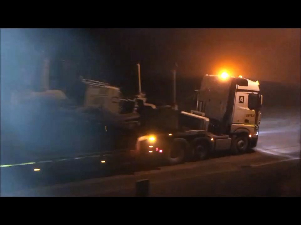 Camions non bienvenus à Blandain