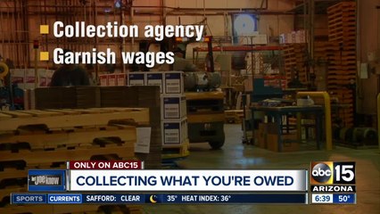 How to collect the money you're owed after court