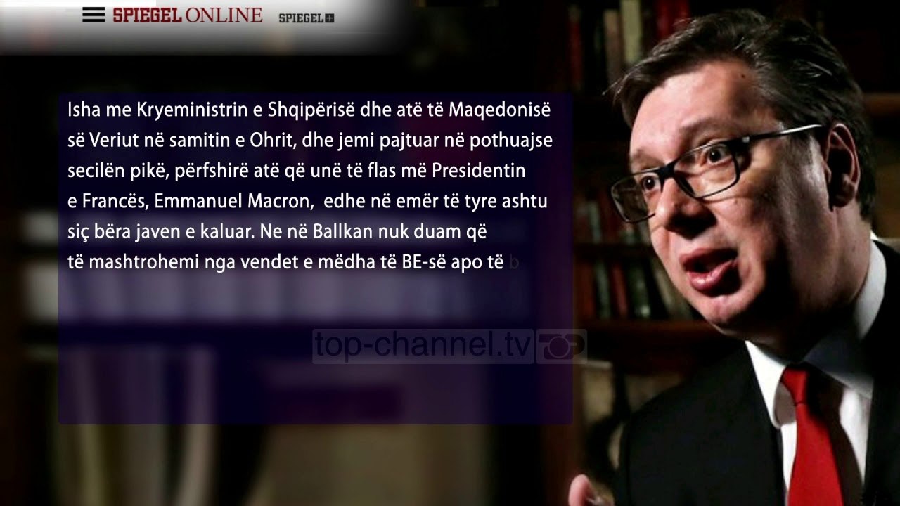 Vucic: Albin Kurti dëshiron që të bëhet lider i Shqipërisë së Madhe