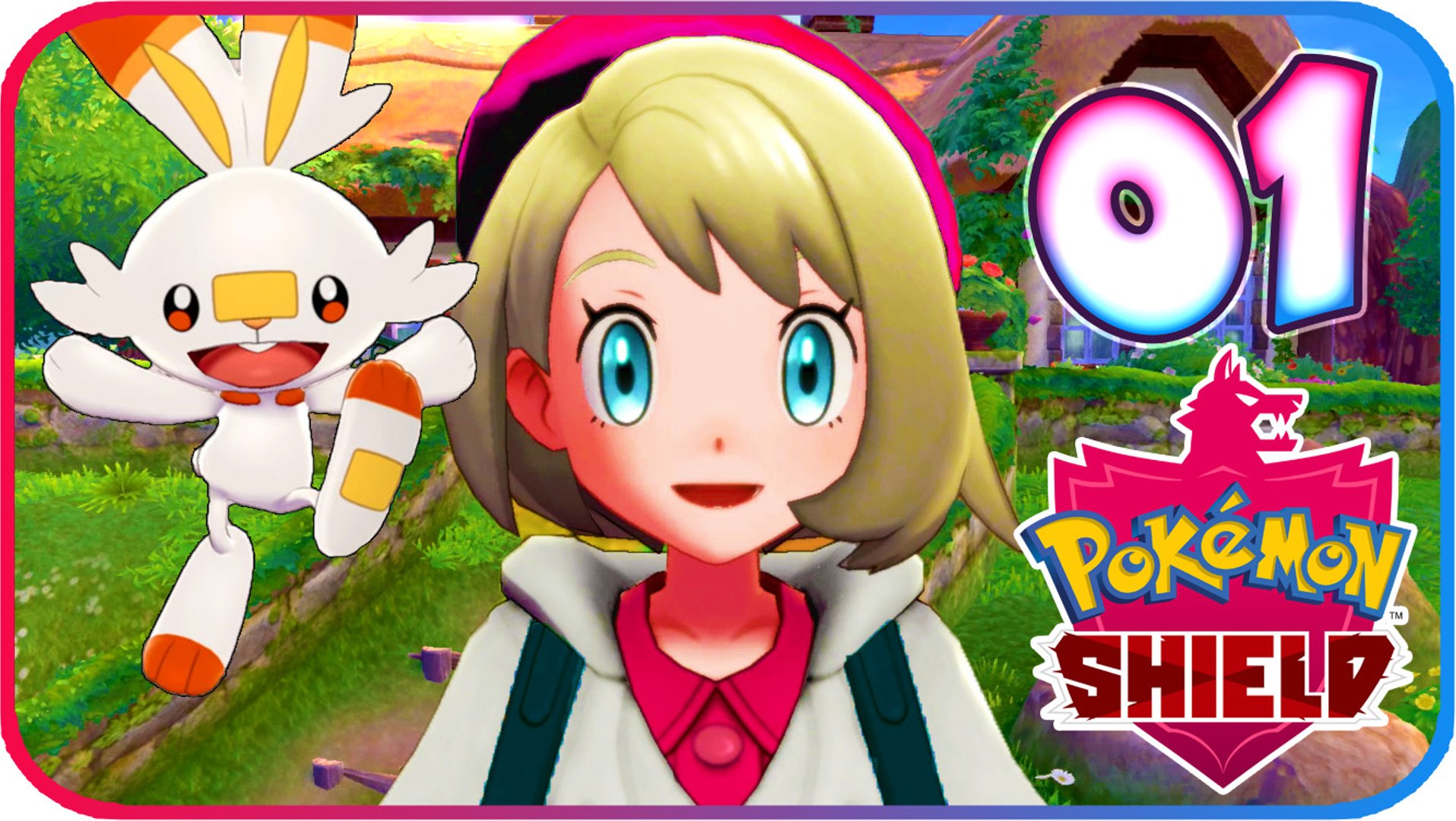 Pokemon Shield Walkthrough Part 1 Switch No Commentary