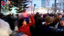 Ankara'da danslı gösteri için toplanan kadınlara polis müdahalesi