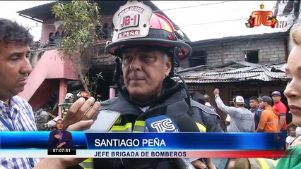 Tres menores quedaron huérfanos por la muerte de su madre durante un incendio en Guayaquil