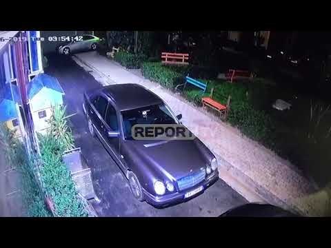 Kamerat e sigurisë fiksojnë momentin e frishëm, si tundet 'BENZ' i parkuar në Lezhë