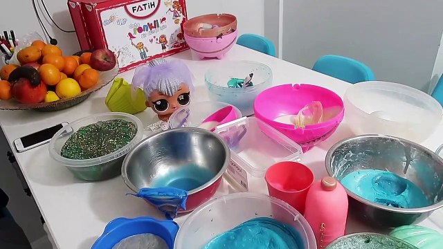 ÇÖPLÜK SLİME CHALLENGE! SLİME'LARIMI ÇÖPE ATIYORUM, SLİME ÇORBASI, ÇÖPLÜK SLİME Bidünya Oyuncak