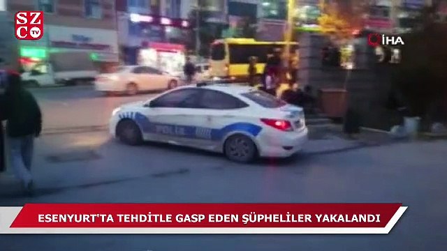 Esenyurt’ta kurusıkı tabancayla tehdit ederek telefon gasp ettiler