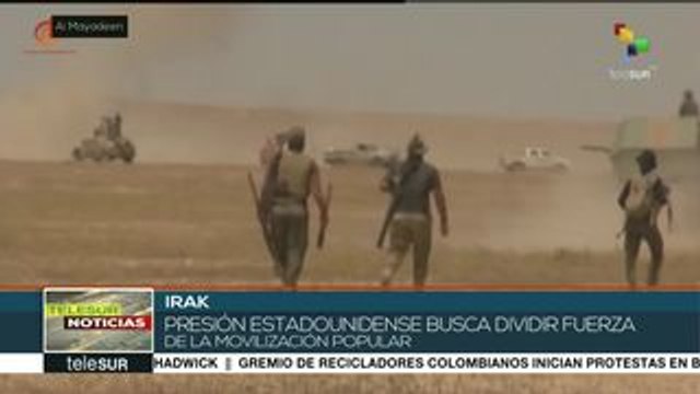 Denuncian presión de EEUU para incentivar manifestaciones en Irak
