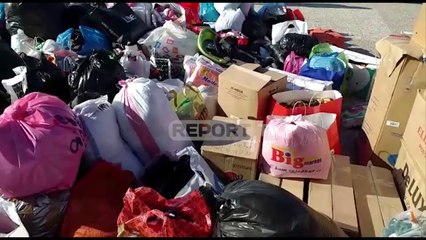 Elbasan - Korçë / Veshje, ushqime e para, ndihma për të prekurit nga termeti