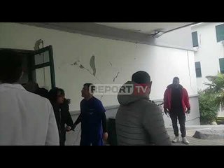 Report TV - Pas lëkundjet e termetit, dëmtohet muri te Urgjenca e Durrësit