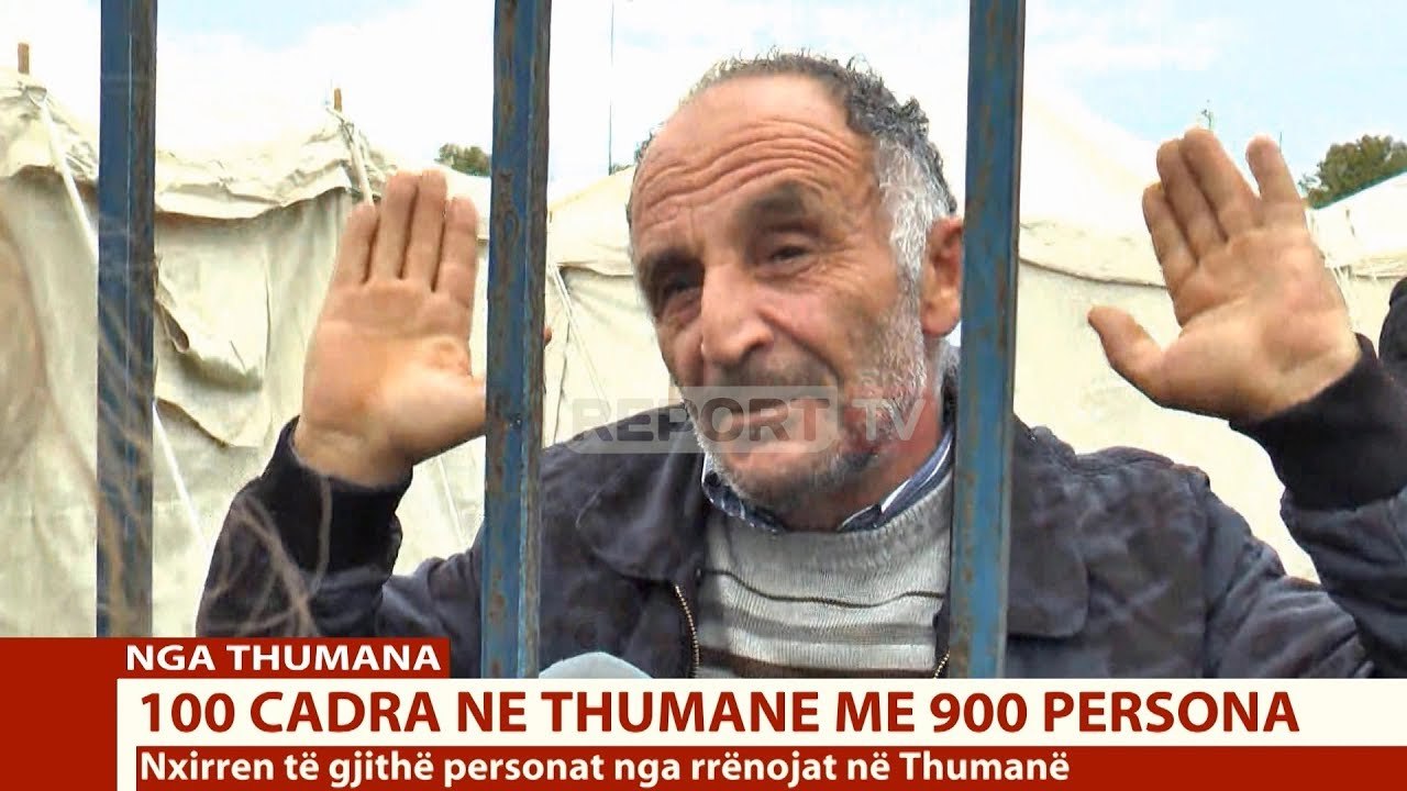 Report TV - Banori në kampin e Thumanës: Qëndrimi i vështirë është po ne jemi si kokrra e mollës!