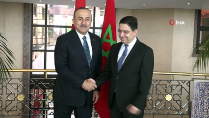 Dışişleri Bakanı Çavuşoğlu, Fas Hükümet Başkanı El Othmani ile görüştü