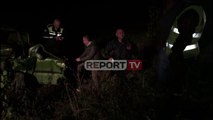 Report TV -Tre makina përfshihen në aksident në Fier, një i vdekur dhe pesë të plagosur