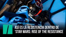Así es la resistencia dentro de 'Star Wars: Rise of the Resistance'