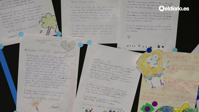 Querida COP: quiero un futuro : estas son las cartas que los niños envían a los políticos de la Cumbre del Clima