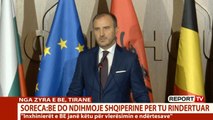 Report TV - Soreca: BE-ja gati të ndihmojë Shqipërinë për të rindërtuar zonat e prekura