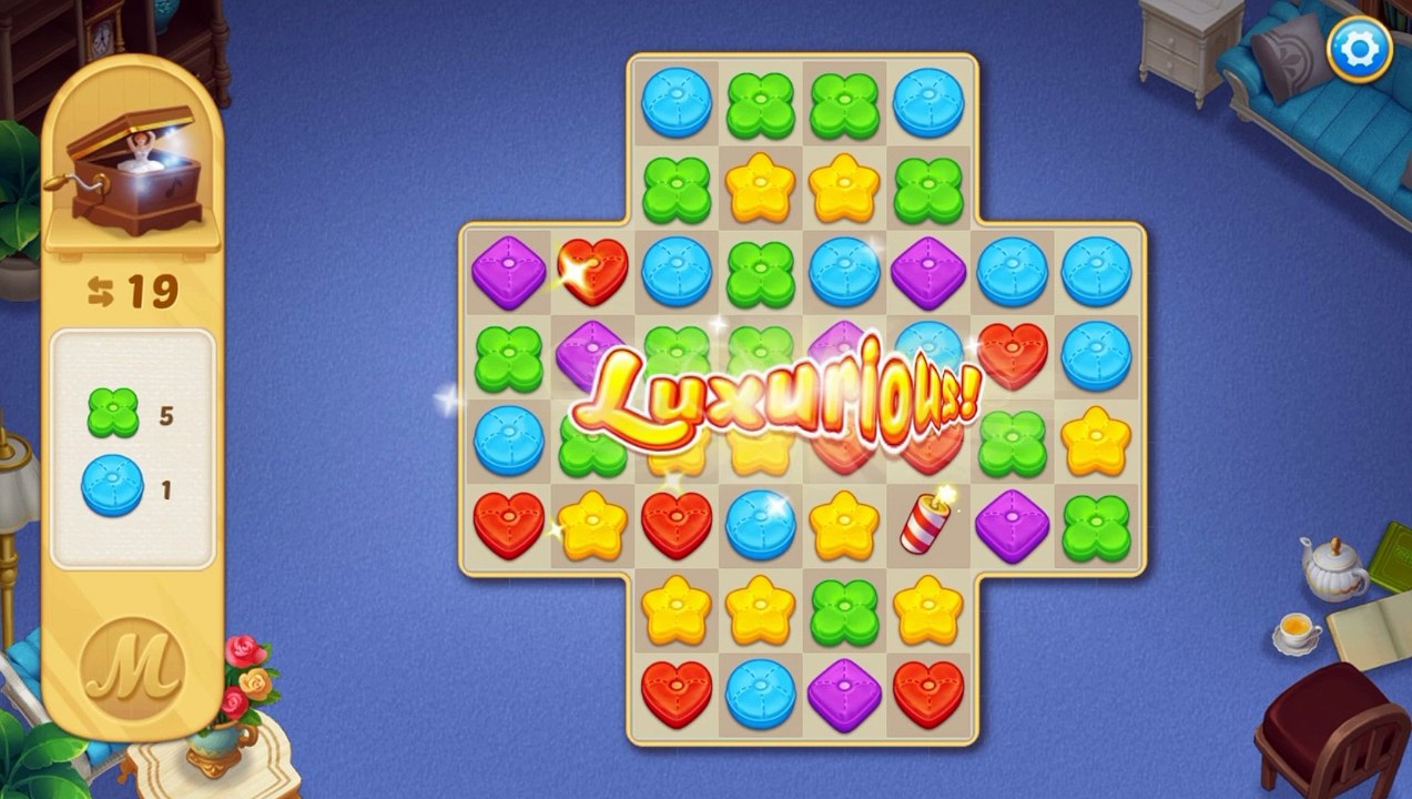 Matchington Mansion Level 3 & New Rug Gameplay