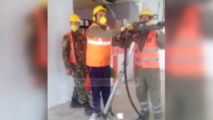 Tải video: Gati për shembje, do rrëzohet pallati me shpërthim të kontrolluar