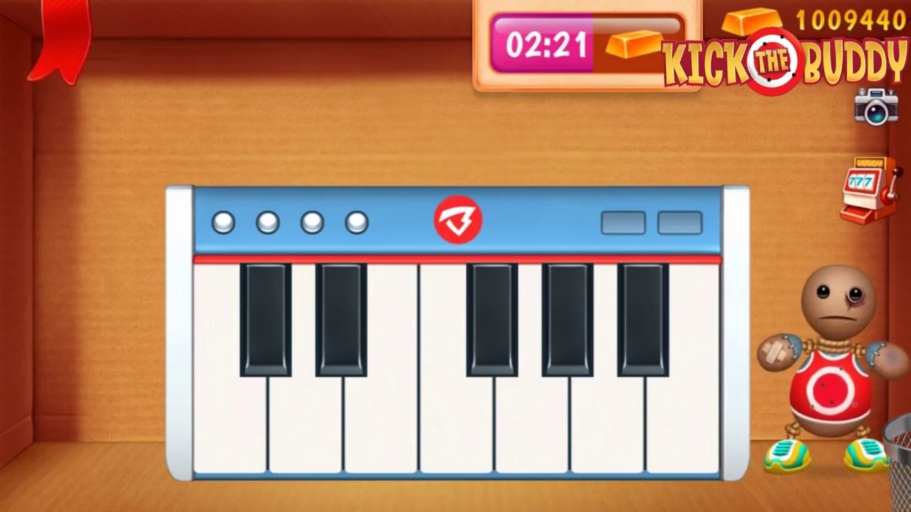 Gameplay Walkthrough Part 1 - Kick The Buddy - All New Weapons ( Android Released)