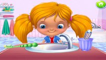 Kids Learn How to Wash Hands And Brush Teeth - Fun Bath Time Kids Game - Bubble Party For Kids