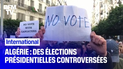 Des élections présidentielles sous tension en Algérie