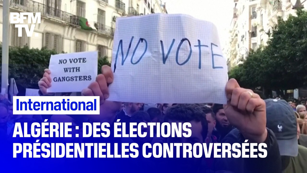 Des élections présidentielles sous tension en Algérie